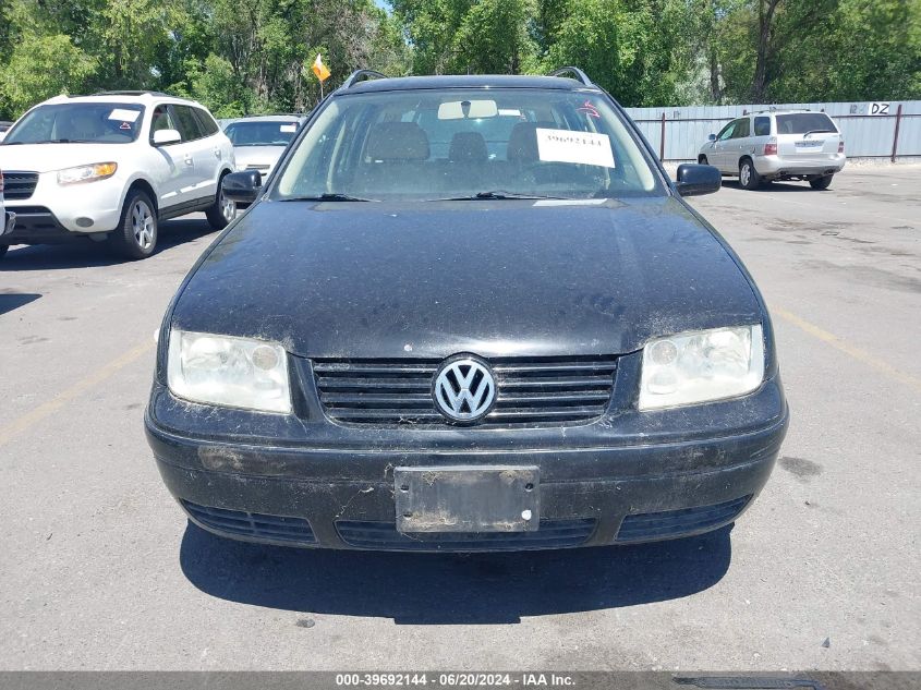 2002 Volkswagen Jetta Gls VIN: WVWSE61J92W242600 Lot: 39692144