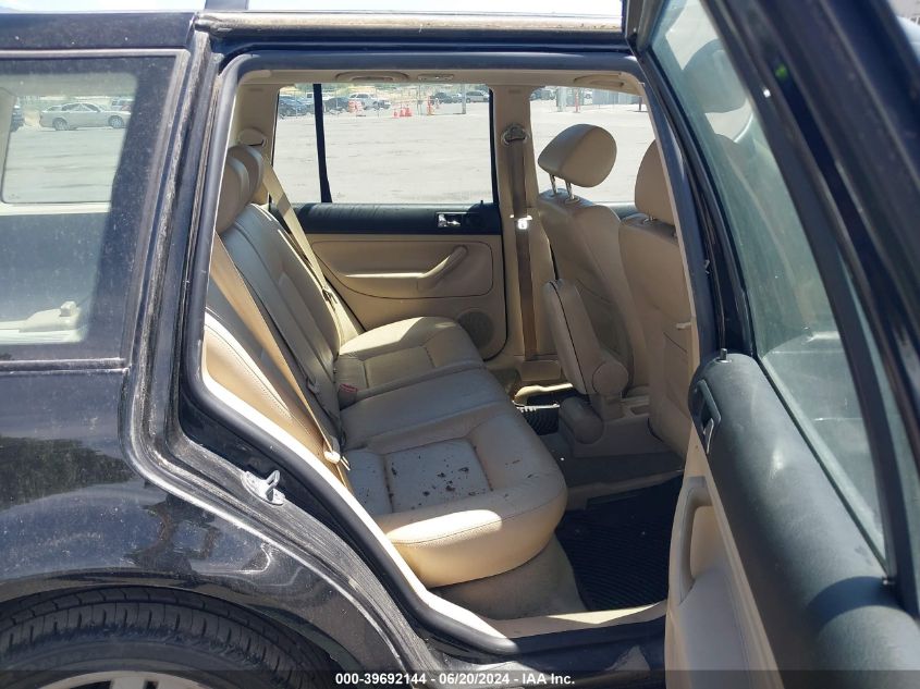 2002 Volkswagen Jetta Gls VIN: WVWSE61J92W242600 Lot: 39692144