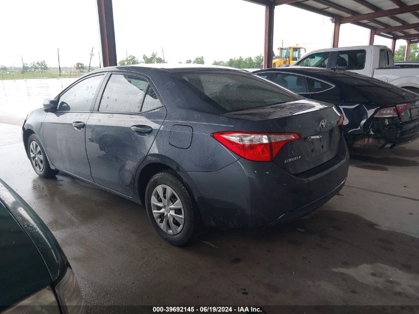 2015 Toyota Corolla L VIN: 5YFBURHE7FP294027 Lot: 39692145