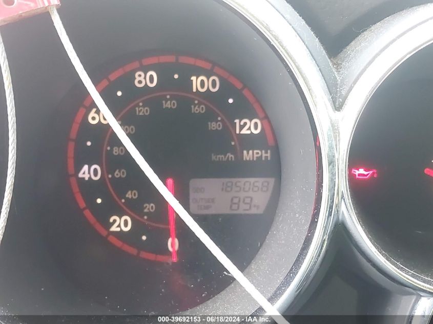 2005 Pontiac Vibe VIN: 5Y2SL63895Z441567 Lot: 39692153