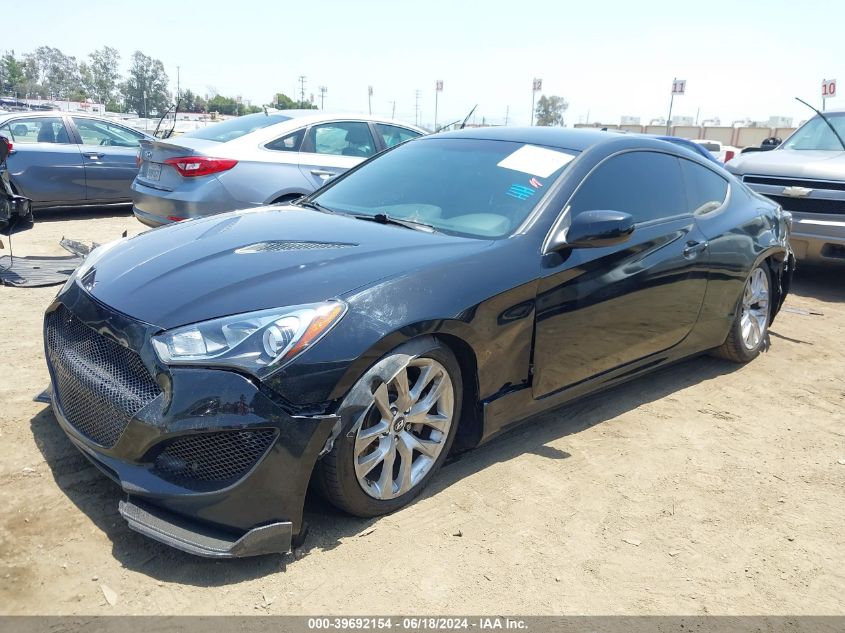 2013 Hyundai Genesis 2.0T VIN: KMHHT6KD6DU080766 Lot: 39692154