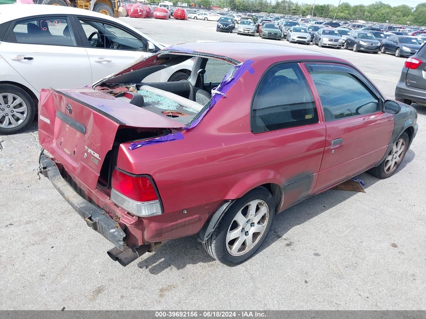 1997 Toyota Tercel Ce VIN: JT2AC52L9V0205106 Lot: 39692156