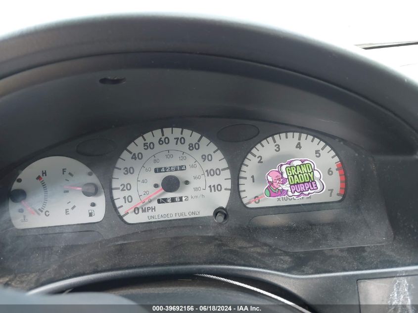 1997 Toyota Tercel Ce VIN: JT2AC52L9V0205106 Lot: 39692156