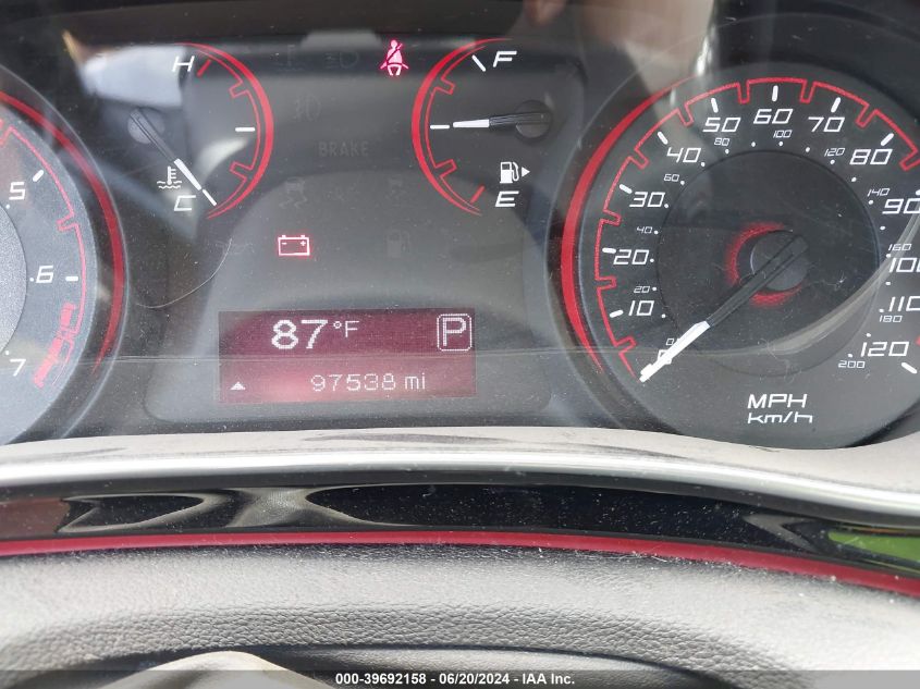 2015 Dodge Dart Sxt VIN: 1C3CDFBB5FD345288 Lot: 39692158