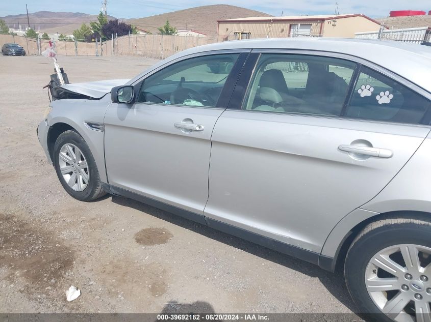 2012 Ford Taurus Se VIN: 1FAHP2DW9CG135973 Lot: 39692182