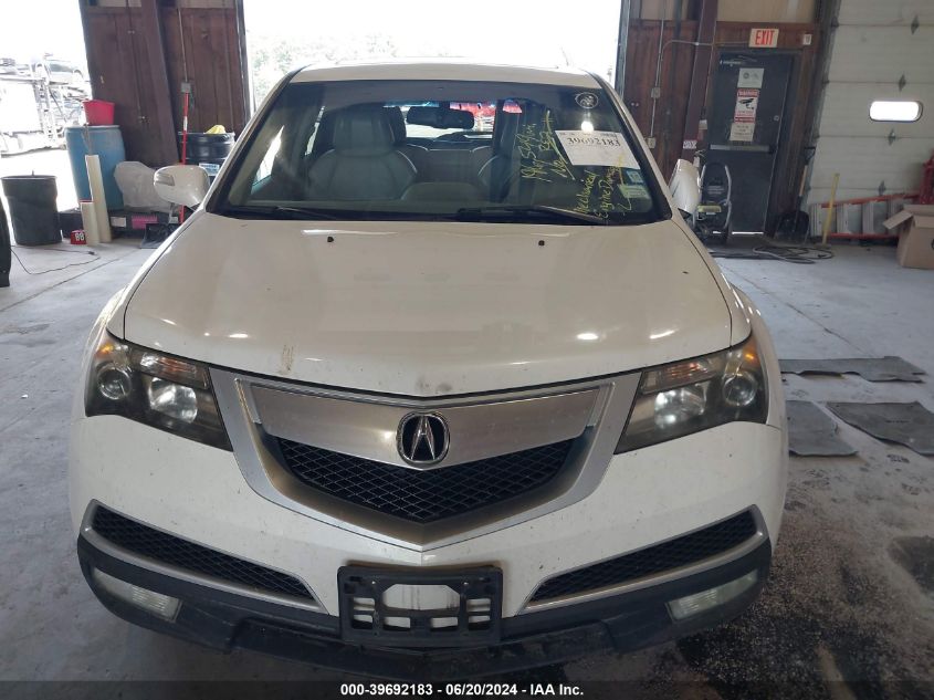 2011 Acura Mdx Technology VIN: 2HNYD2H48BH514827 Lot: 39692183