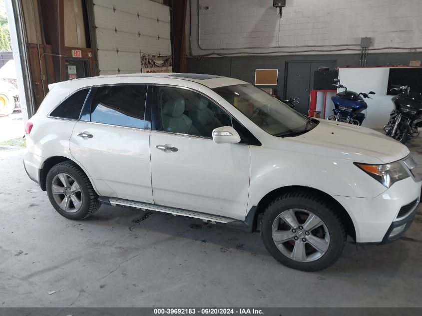 2011 Acura Mdx Technology VIN: 2HNYD2H48BH514827 Lot: 39692183