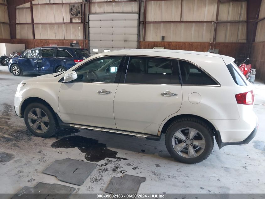 2011 Acura Mdx Technology VIN: 2HNYD2H48BH514827 Lot: 39692183