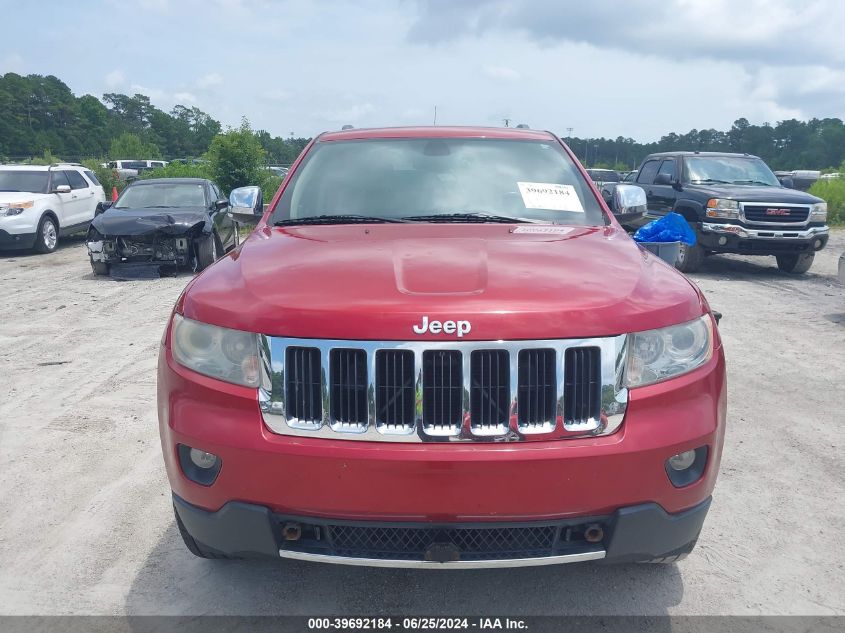 2011 Jeep Grand Cherokee Limited VIN: 1J4RR5GT9BC510482 Lot: 39692184