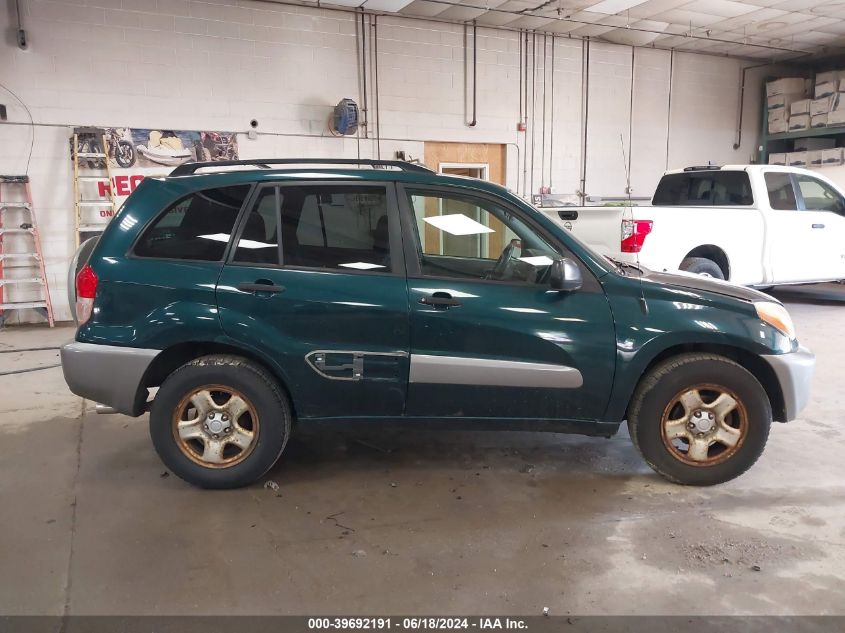 2002 Toyota Rav4 VIN: JTEGH20V620067893 Lot: 39692191