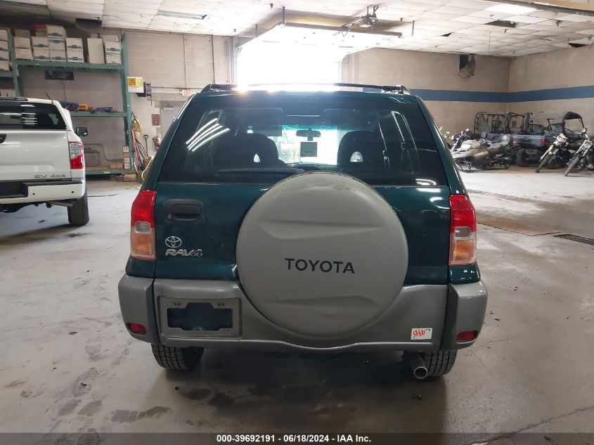 2002 Toyota Rav4 VIN: JTEGH20V620067893 Lot: 39692191