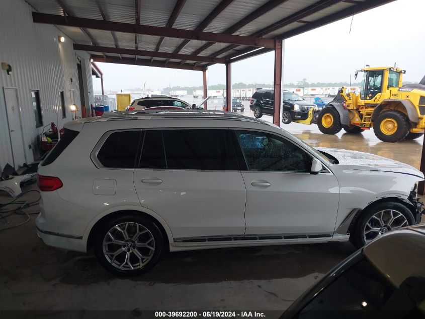 2020 BMW X7 xDrive40I VIN: 5UXCW2C02L9B51071 Lot: 39692200