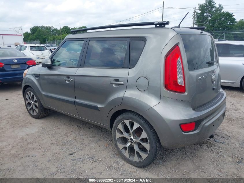 2013 Kia Soul ! VIN: KNDJT2A66D7492072 Lot: 39692202