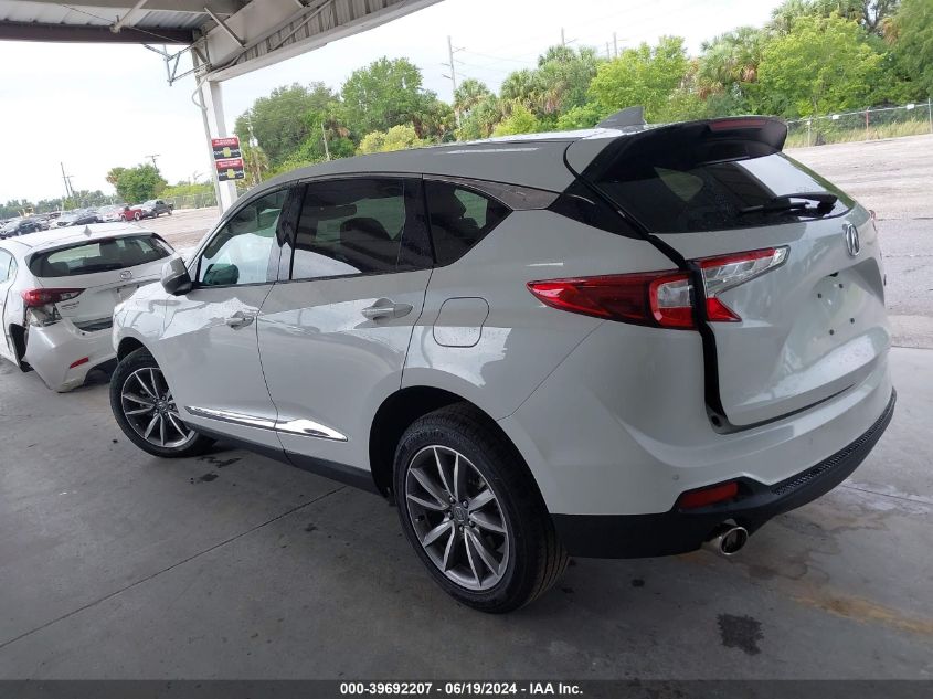 2021 Acura Rdx Technology VIN: 5J8TC1H59ML012020 Lot: 39692207