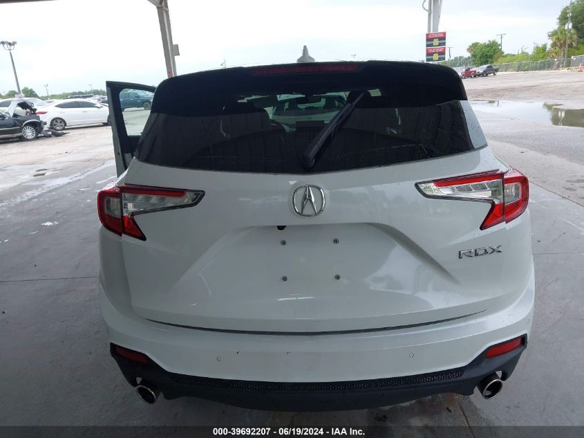 2021 Acura Rdx Technology VIN: 5J8TC1H59ML012020 Lot: 39692207