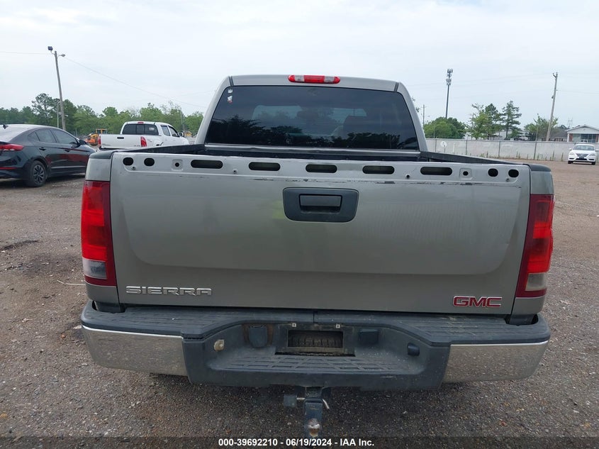 2013 GMC SIERRA 1500 SL - 3GTP2UEA7D2173551