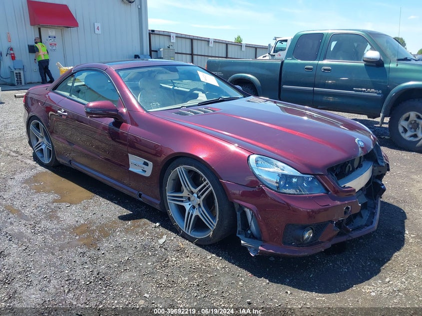 2012 Mercedes-Benz Sl 63 Amg VIN: WDBSK7AA8CF169024 Lot: 39692219