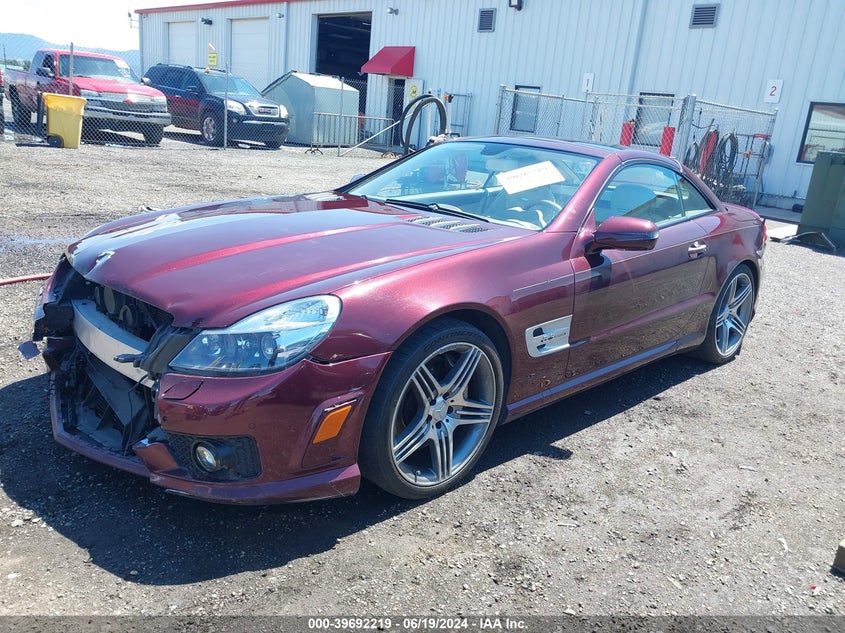 2012 Mercedes-Benz Sl 63 Amg VIN: WDBSK7AA8CF169024 Lot: 39692219