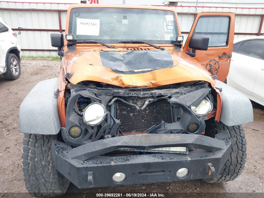 2010 Jeep Wrangler Unlimited Sport VIN: 1J4BA3H17AL189633 Lot: 39692261