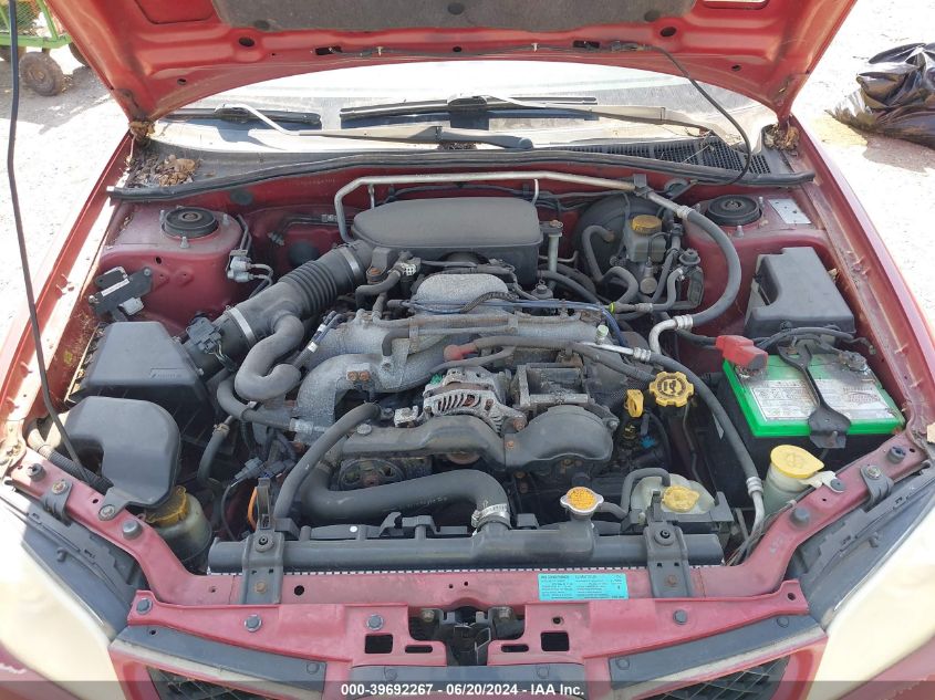 2007 Subaru Impreza 2.5I VIN: JF1GD61647H507980 Lot: 39692267