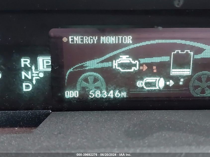 2010 Toyota Prius V VIN: JTDKN3DU1A5079191 Lot: 39692276