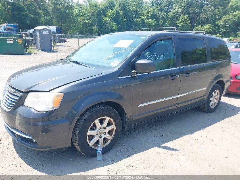 2012 Chrysler Town & Country Touring VIN: 2C4RC1BG7CR337547 Lot: 39692281