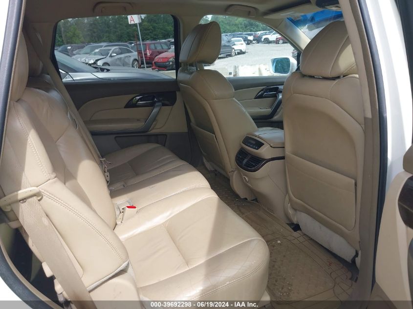 2011 Acura Mdx Technology Package VIN: 2HNYD2H68BH536893 Lot: 39692298