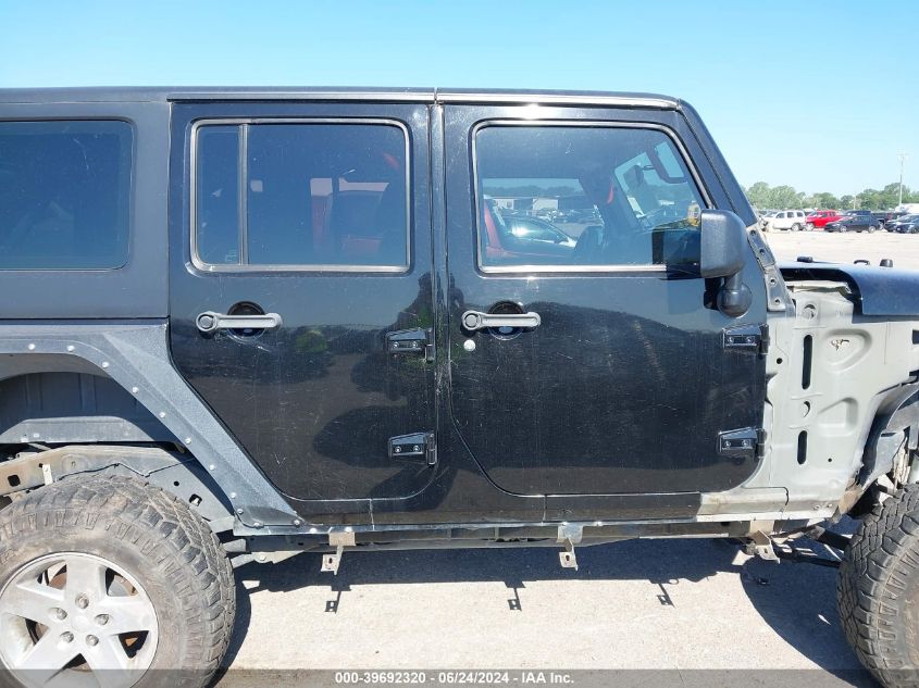 2012 Jeep Wrangler Unlimited Sport VIN: 1C4BJWDG5CL142167 Lot: 39692320