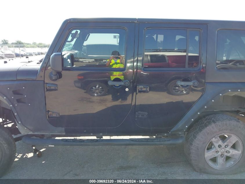 2012 Jeep Wrangler Unlimited Sport VIN: 1C4BJWDG5CL142167 Lot: 39692320
