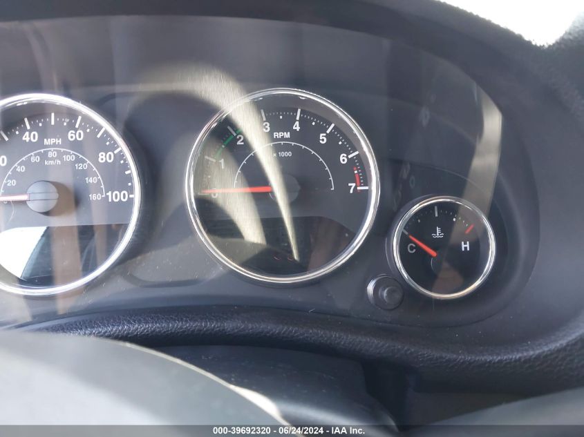 2012 Jeep Wrangler Unlimited Sport VIN: 1C4BJWDG5CL142167 Lot: 39692320