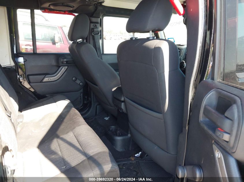 2012 Jeep Wrangler Unlimited Sport VIN: 1C4BJWDG5CL142167 Lot: 39692320