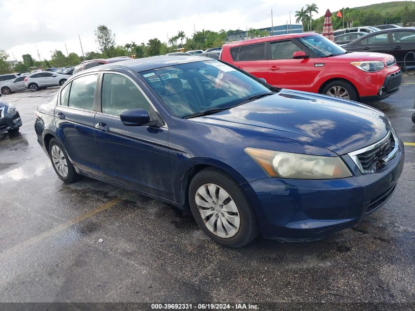 2009 Honda Accord 2.4 Lx VIN: 1HGCP26339A066458 Lot: 39692331