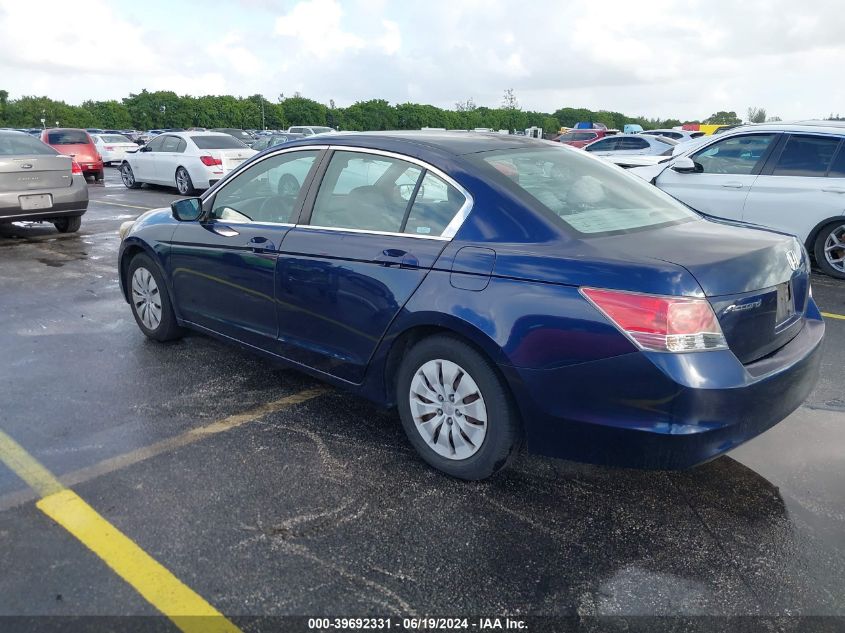 2009 Honda Accord 2.4 Lx VIN: 1HGCP26339A066458 Lot: 39692331