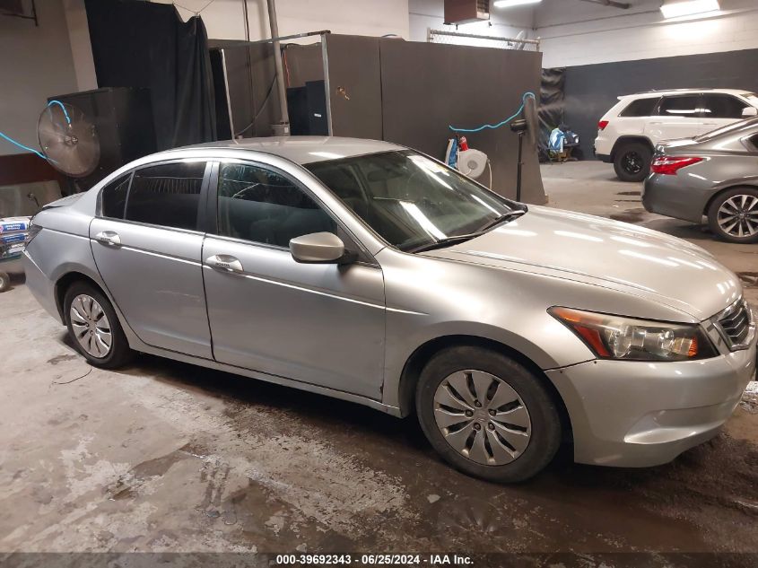 2009 Honda Accord 2.4 Lx VIN: 1HGCP26369A160348 Lot: 39692343