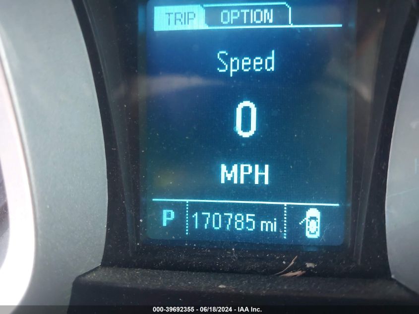 2014 Chevrolet Equinox 2Lt VIN: 2GNFLGEK4E6210028 Lot: 39692355