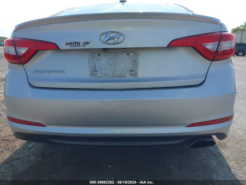 2016 Hyundai Sonata Se VIN: 5NPE24AF9GH363436 Lot: 39692362