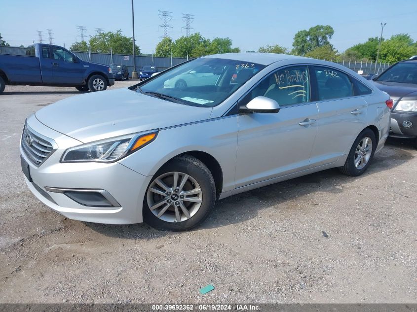 2016 Hyundai Sonata Se VIN: 5NPE24AF9GH363436 Lot: 39692362