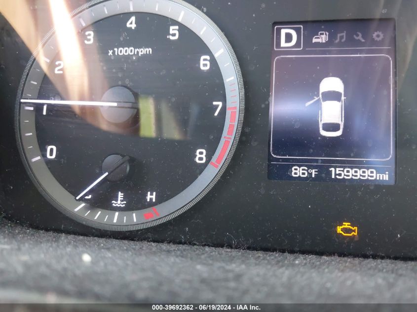 2016 Hyundai Sonata Se VIN: 5NPE24AF9GH363436 Lot: 39692362