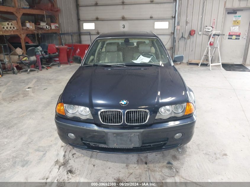 2001 BMW 330I VIN: WBAAV53441JR79547 Lot: 39692380