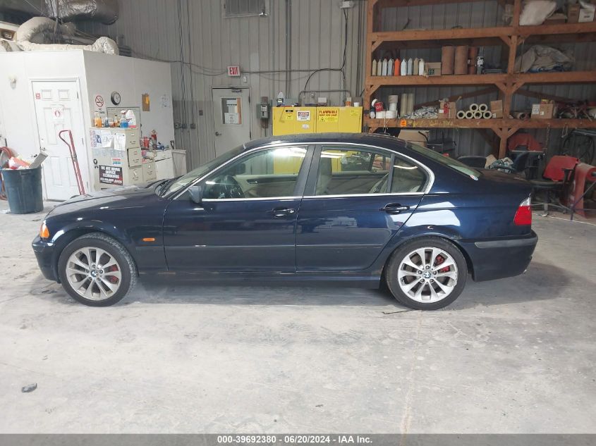 2001 BMW 330I VIN: WBAAV53441JR79547 Lot: 39692380