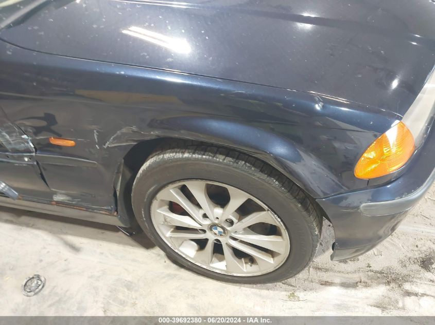 2001 BMW 330I VIN: WBAAV53441JR79547 Lot: 39692380