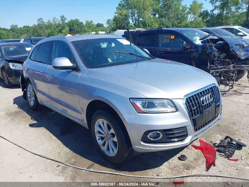 2015 Audi Q5 2.0T Premium VIN: WA1LFAFP6FA013354 Lot: 39692387