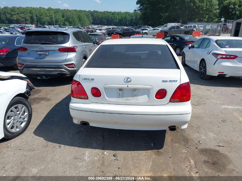 2004 Lexus Gs 300 VIN: JT8BD69S34020025 Lot: 39692389