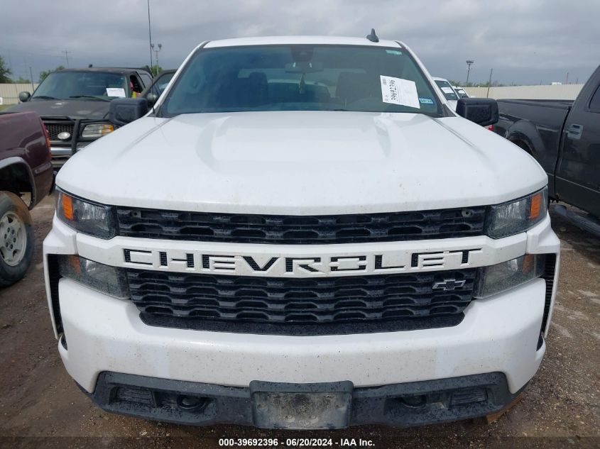 2022 Chevrolet Silverado Ltd K1500 Custom VIN: 3GCPYBEK1NG145824 Lot: 39692396