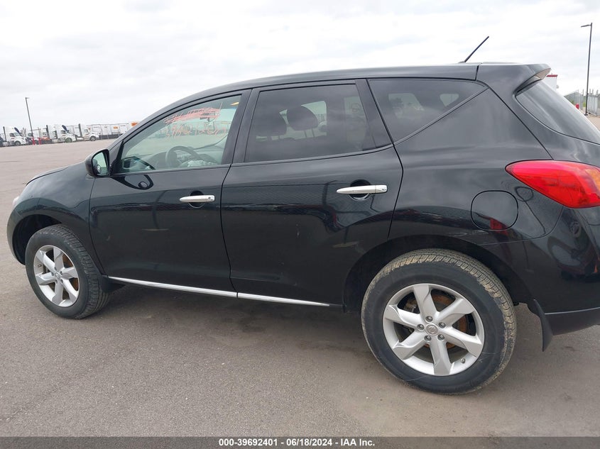 2010 Nissan Murano S VIN: JN8AZ1MW2AW140519 Lot: 39692401