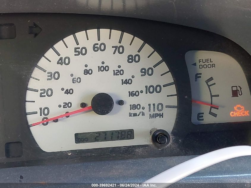 1998 Toyota Tacoma Base V6 VIN: 4TAWN72NXWZ061157 Lot: 39692421