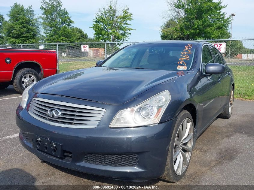 2007 Infiniti G35 VIN: JNKBV61F37M806142 Lot: 39692430