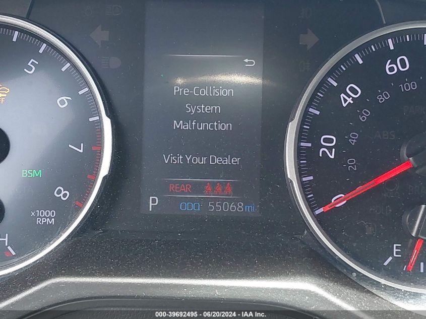 2020 Toyota Rav4 Xle Premium VIN: 2T3C1RFV4LW057710 Lot: 39692495