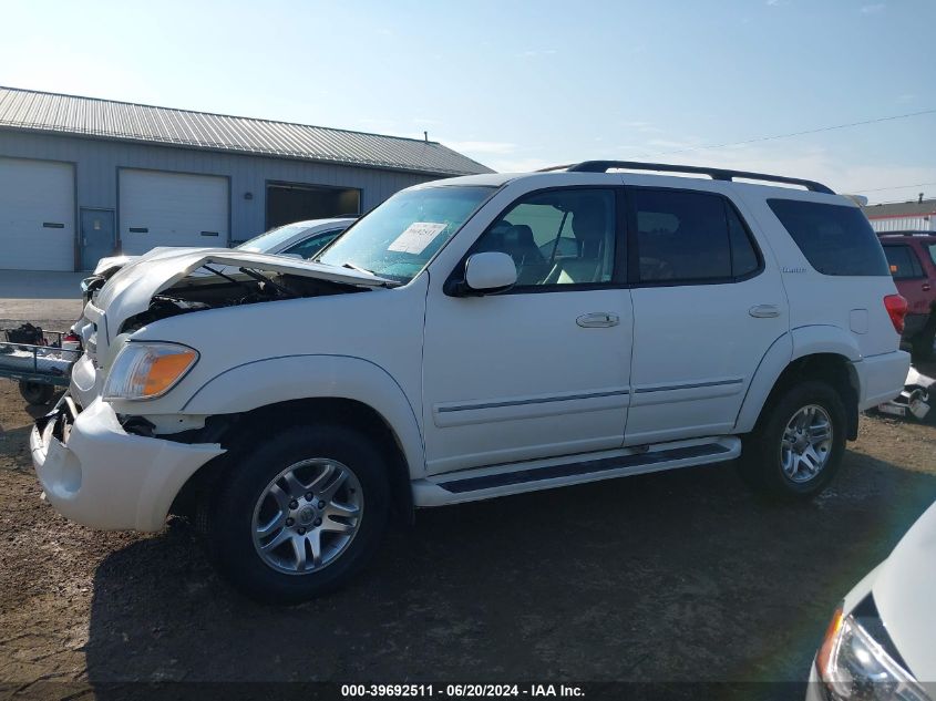 2005 Toyota Sequoia Limited V8 VIN: 5TDBT48A55S236751 Lot: 39692511