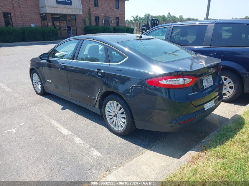 2014 Ford Fusion Hybrid S VIN: 3FA6P0UU5ER368660 Lot: 39692523